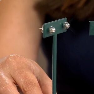 JAI Jewelry Sterling l Silver Stud Earrings 8mm